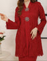 BAJU KEBAYA SHEREEN (CRIMSON RED)